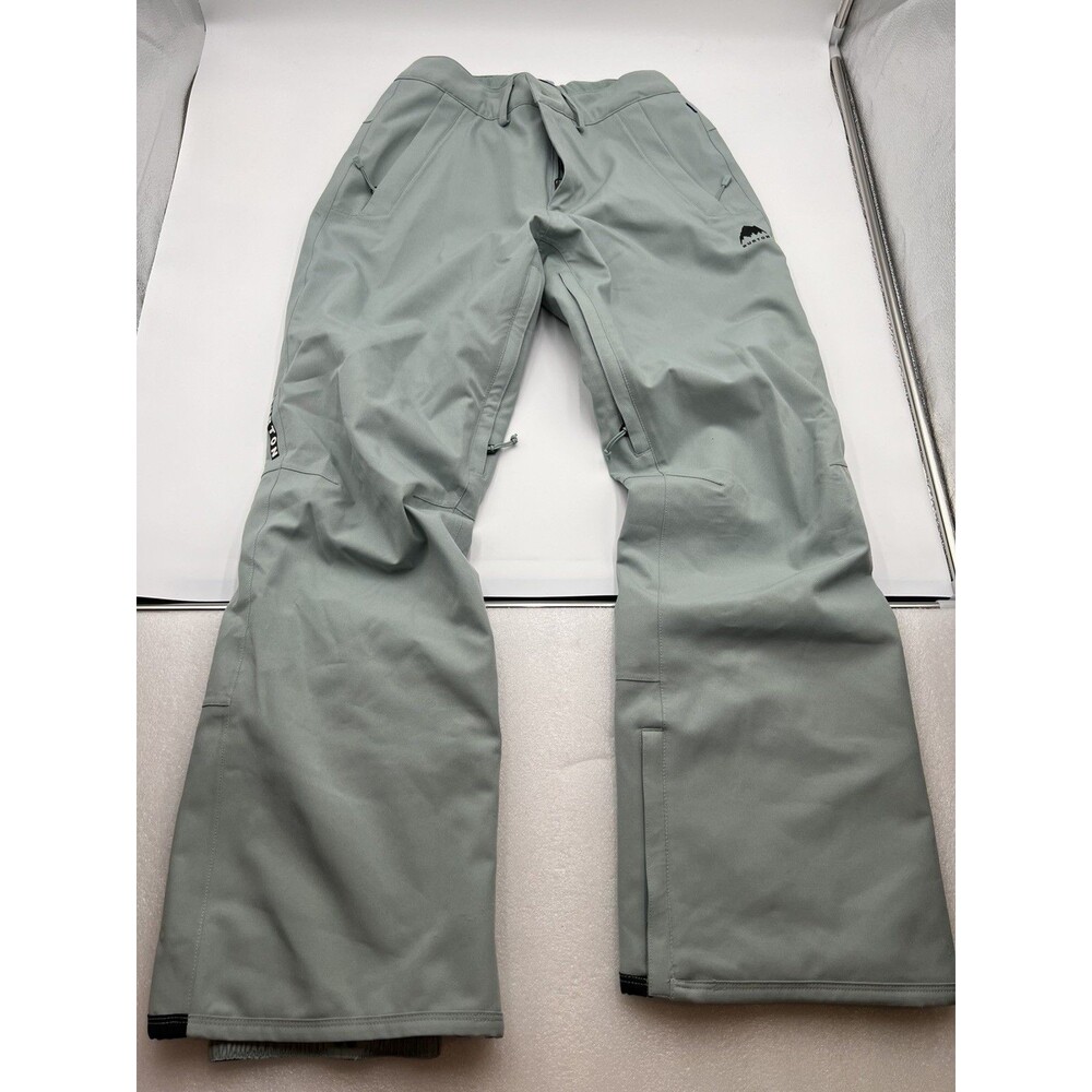 Burton Women's Society Insulated Pants Petrol Green Medium Snowboarding MSRP 169